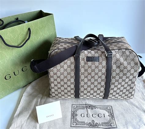 borsone viaggio pelle gucci anni 1800|Borse Gucci: i modelli iconici .